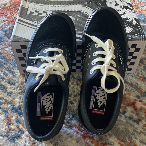 Vans Shoes Vans Skate Era Black Popcush Poshmark